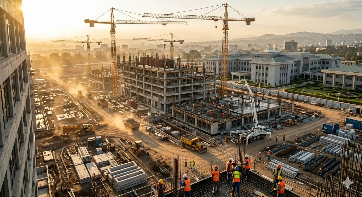 Construction materials supply for infrastructure projects